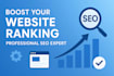 boost your website ranking on google
