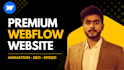 design a premium webflow website with animations and SEO