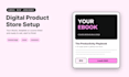 set up your digital stores for ebooks and digital products