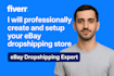 create and setup your ebay dropshipping store