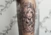 make a linework tattoo design for you