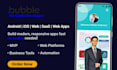 be expert, responsive bubble io developer for no code mvp android ios mobile app
