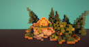 build a pack of trees in minecraft