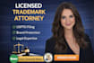 professional trademark search and registration by licensed attorney