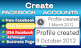 create strong facebook accounts with 2fa and page setup