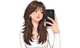 draw family couple and vector portrait or human baby cartoon