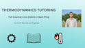 teach full thermodynamics course for mechanical engineering