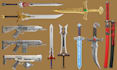 do printable 3d cosplay sword, 3d weapon 3d sword stl armor accessories props