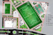 draft and render master plan, site plan and elevations