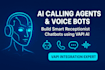 do ai calling agents chatbots vapi receptionist voice bots vapi ai,ai call bot