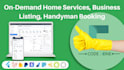 build on demand, handyman, home services booking, delivery app and website