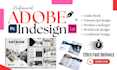 edit format adobe indesign project, manuscript, guide book, catalog, user manual