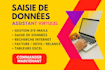 je serai votre assistant virtuel pour la saisie de données
