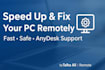 remotely fix, optimize, and speed up your PC using anydesk
