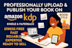 professionally upload and publish your book