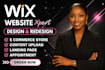 wix website redesign wix redesign wix website design wix website redesign