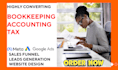 generate bookkeeping accounting tax leads and build website