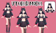 design anime vtuber model live2d model nsfw vtuber character rigging vbridger