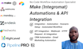 set up make com automation and api integrations