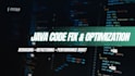 debug, fix and explain your java code professionally