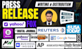 do press release distribution and PR submission
