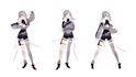 create 3d vroid model,anime character,3d rigging,vtube 3d model,vrchat character