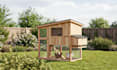design a custom and easy to build DIY chicken coop plan