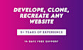build rebuild any website with custome changes