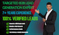 do lead generation for  client outreach