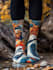 make a custom and pattern socks design