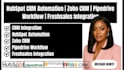 hubspot CRM automation zoho CRM pipedrive workflow freshsales integration