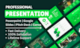 improve investor pitch deck powerpoint google slides canva presentation redesign