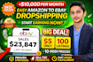 be your ebay dropshipping VA for listing and order processing