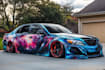attractive car wrap design and vehicle wrap design