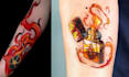 create unique custom tattoo design as an experienced  tattoo artist