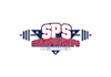 design high quality weightlifting championships logo