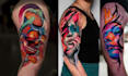 design your tattoo in a sketchy style