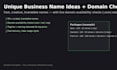 create unique business name ideas with available domains