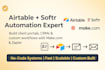 build softr client portal airtable database airtable crm softr web app expert