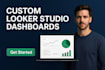 build advanced google looker studio dashboards for marketing analytics