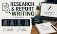 write well researched reports and articles