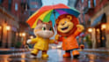 create 3d children ai animation with studio voice over