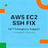 fix your AWS ec2 ssh access and connection issues immediately