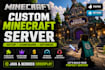 develop and customize your minecraft server