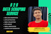 do b2b lead scraper, lead scraping, data scraper, scraping