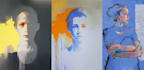 draw realistic, abstract, artistic portrait for men