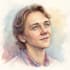 draw an watercolor portrait art