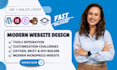 build wordpress website with oxygen, divi, beaver builder, brizy, elementor pro