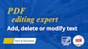 professionally edit and customize your PDF files quickly