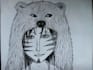 make a minimalistic spirit sketch for you